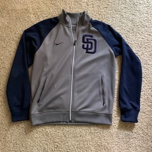Nike San Diego Padres Zip-Up Track Jacket - Men’s Size Medium